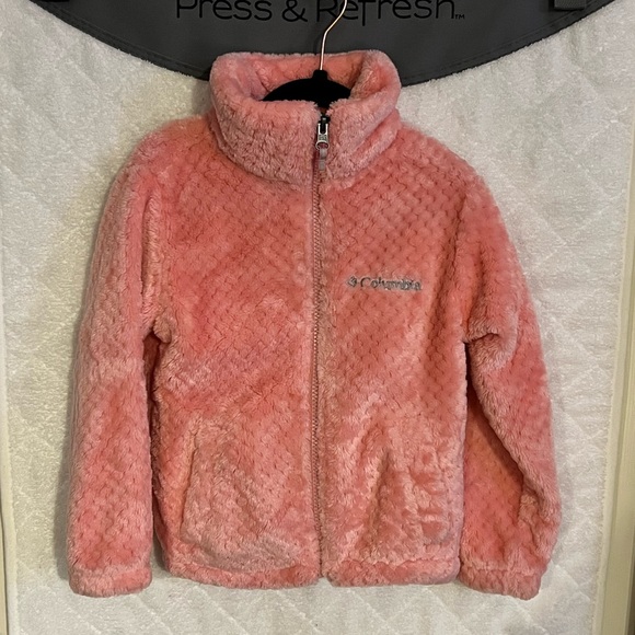 Columbia Other - Columbia Sportswear Girls Fire Side Sherpa Full Zipper Jacket XXS 4/5